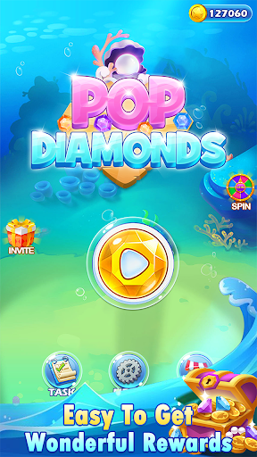 Pop Diamonds - عکس برنامه موبایلی اندروید