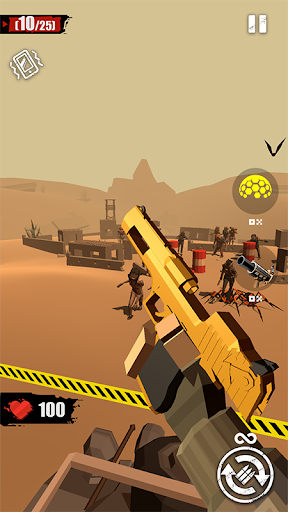 Merge Gun: Shoot Zombie - Gameplay image of android game