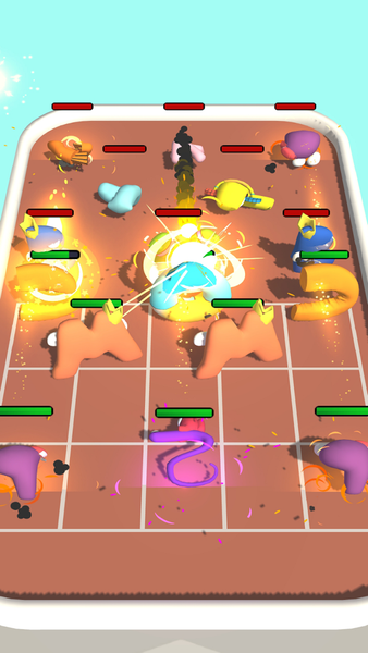 Merge Alpha: Letter Run - Gameplay image of android game