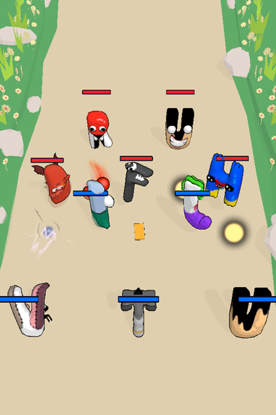 Alphabet Merge: Monster Master - Gameplay image of android game