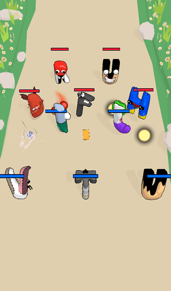 Alphabet Merge: Monster Master - Gameplay image of android game