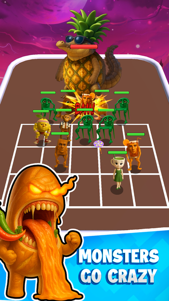 Brainbot S۲ Merge Battle - عکس بازی موبایلی اندروید