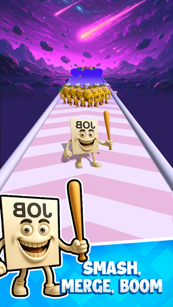 Brainbot S۲ Merge Battle - عکس بازی موبایلی اندروید