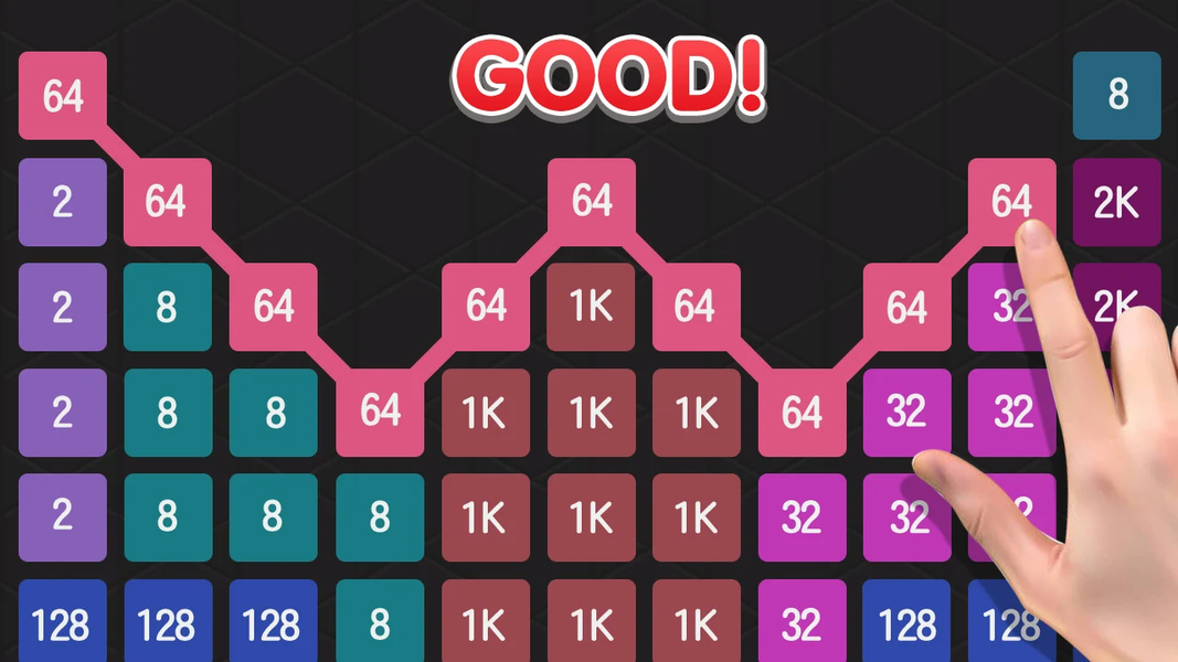 Brain Merge: ۲۲۴۸ Puzzle Game - عکس بازی موبایلی اندروید