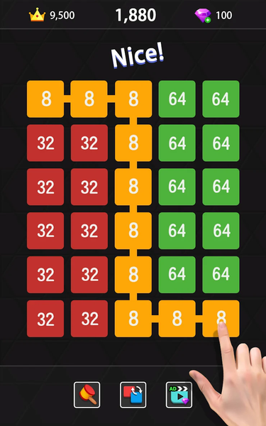 Brain Merge: ۲۲۴۸ Puzzle Game - عکس بازی موبایلی اندروید
