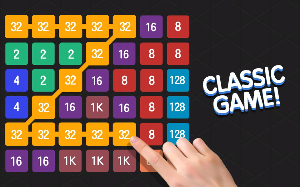 Brain Merge: ۲۲۴۸ Puzzle Game - عکس بازی موبایلی اندروید