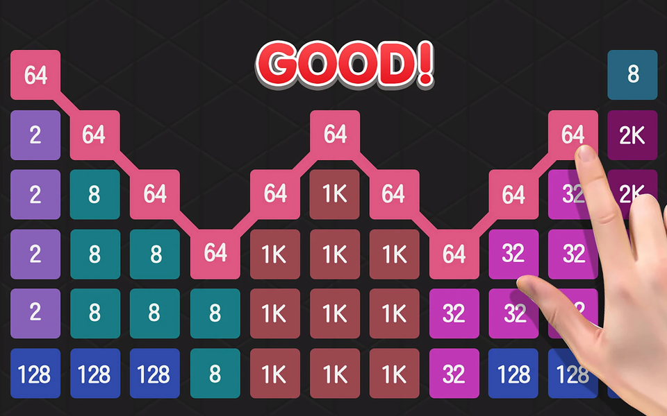 Brain Merge: ۲۲۴۸ Puzzle Game - عکس بازی موبایلی اندروید