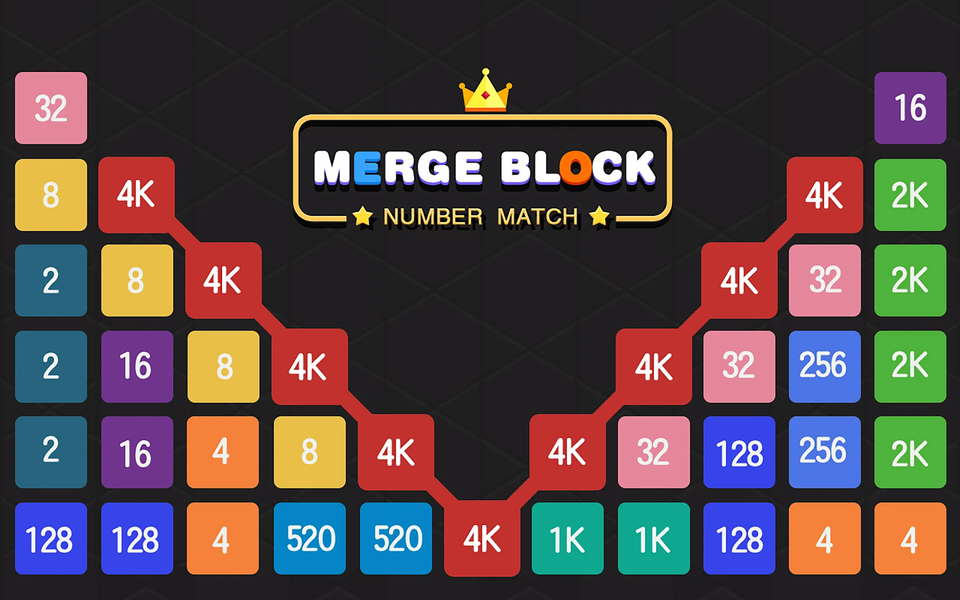 Brain Merge: ۲۲۴۸ Puzzle Game - عکس بازی موبایلی اندروید