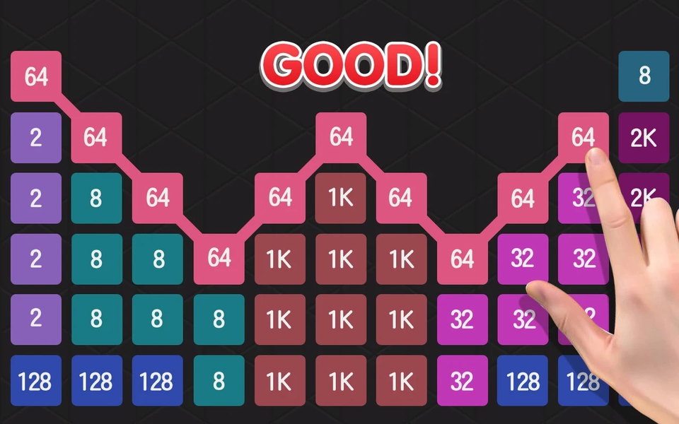 Brain Merge: ۲۲۴۸ Puzzle Game - عکس بازی موبایلی اندروید