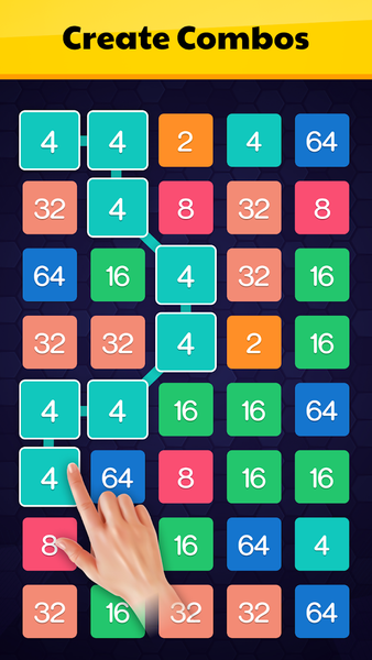 ۲۲۴۸ - Numbers Merge ۲۲۴۸ Game - عکس بازی موبایلی اندروید