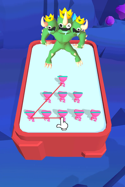 Monster Rampage: Merge Rainbow - عکس بازی موبایلی اندروید