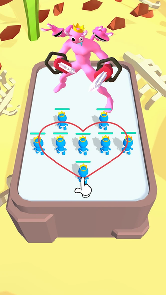 Monster Rampage: Merge Rainbow - عکس بازی موبایلی اندروید