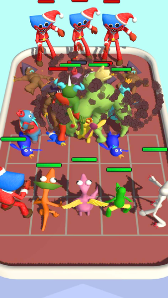 Merge Monster Squad - Gameplay image of android game