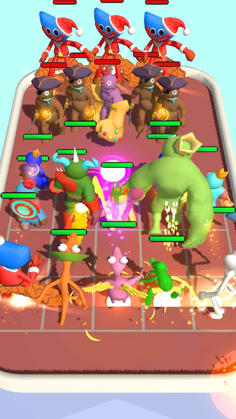 Merge Monster Squad - Gameplay image of android game