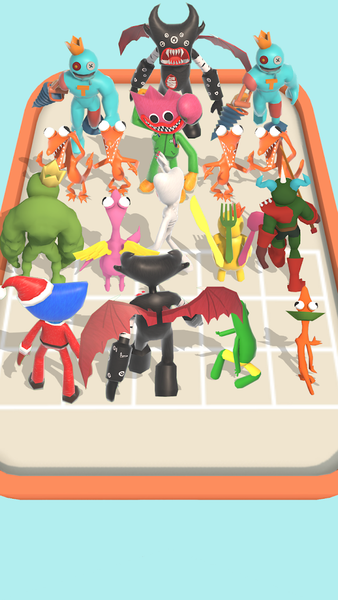 Merge Monster Squad - Gameplay image of android game