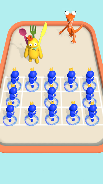 Merge Monster Squad - Gameplay image of android game