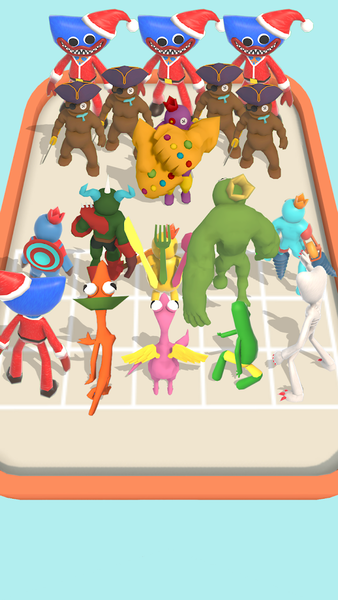 Merge Monster Squad - Gameplay image of android game