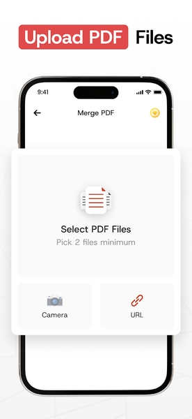 Merge PDF - Split PDF Files - Image screenshot of android app