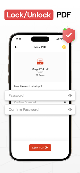 Merge PDF - Split PDF Files - عکس برنامه موبایلی اندروید