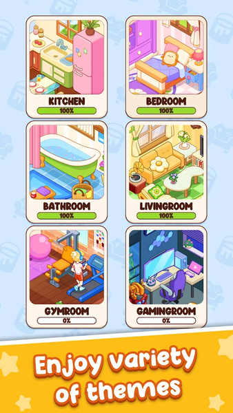 Merge Mash: Stickers Puzzle - عکس بازی موبایلی اندروید