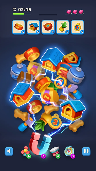 Summer Secrets: Merge 3D Story - Gameplay image of android game