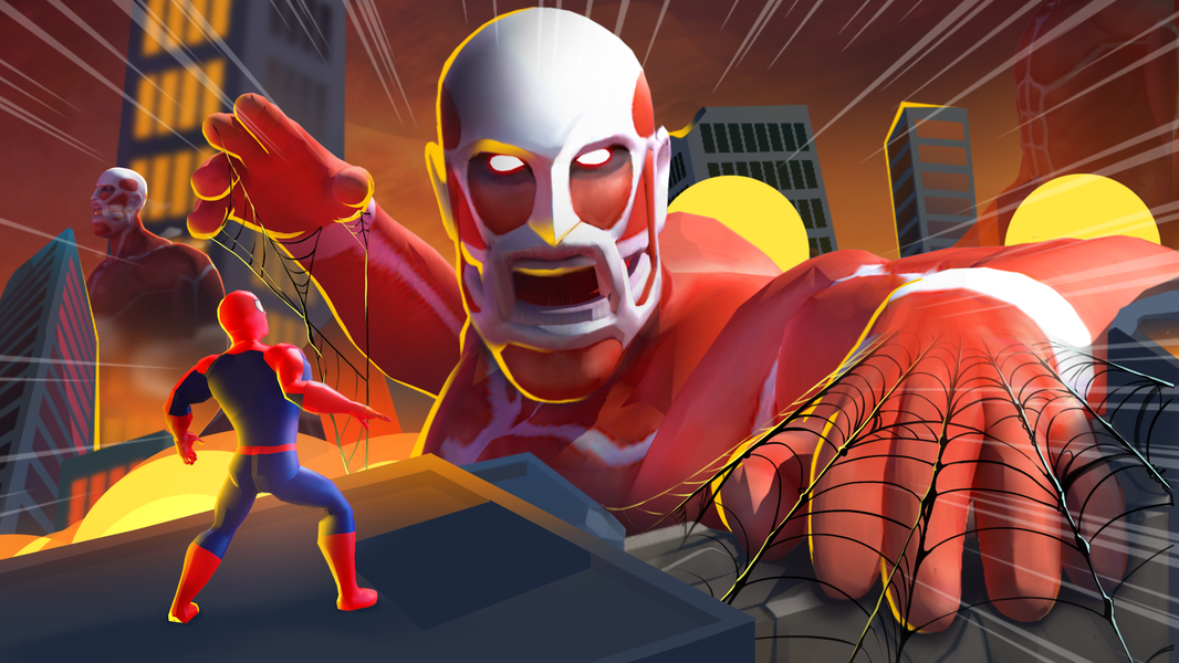 Merge Superhero: Fighting - Gameplay image of android game