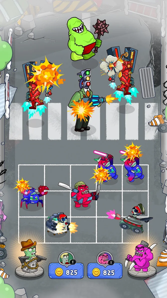 Merge Fight: Grim & Zombie War - عکس بازی موبایلی اندروید