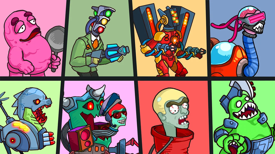 Merge Fight: Grim & Zombie War - عکس بازی موبایلی اندروید
