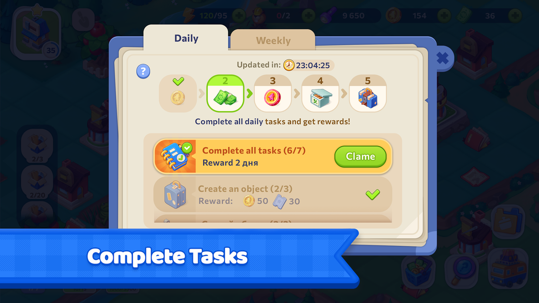 Merge Ville: Match Puzzle Game - عکس بازی موبایلی اندروید