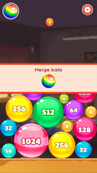 Amazing 2048 Merge:Real Money - Gameplay image of android game