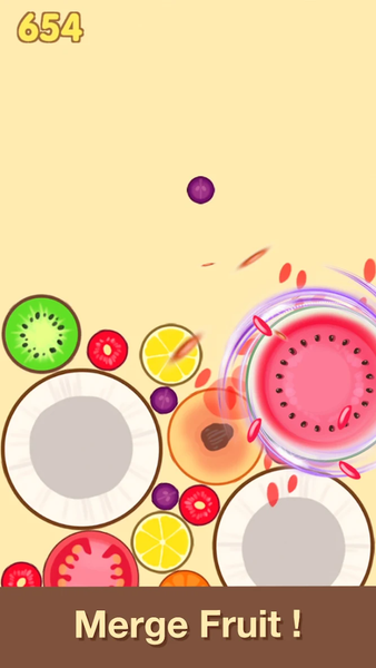 Fruit Tart: Merge Fruit Game - عکس بازی موبایلی اندروید