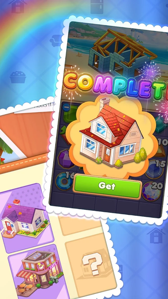 Jewel 2048 - Merge & Build - Gameplay image of android game