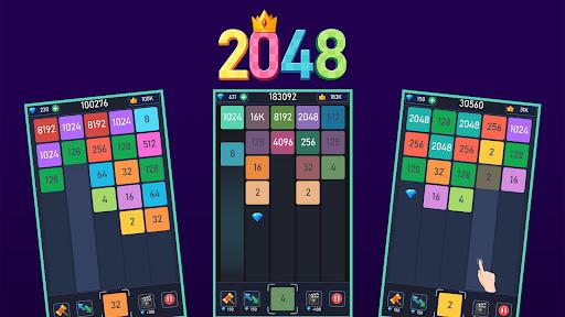 ۲۰۴۸ Merge-Number Games - عکس برنامه موبایلی اندروید