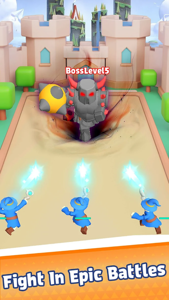 Merge Master: Battle Empire - Gameplay image of android game