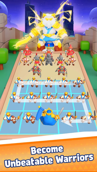 Merge Master: Battle Empire - Gameplay image of android game