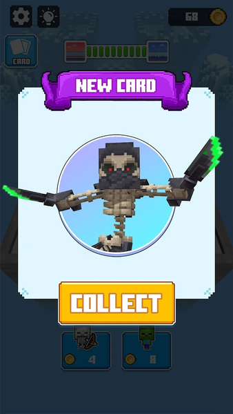 Dinosaur Merge: Block Fighting - Gameplay image of android game