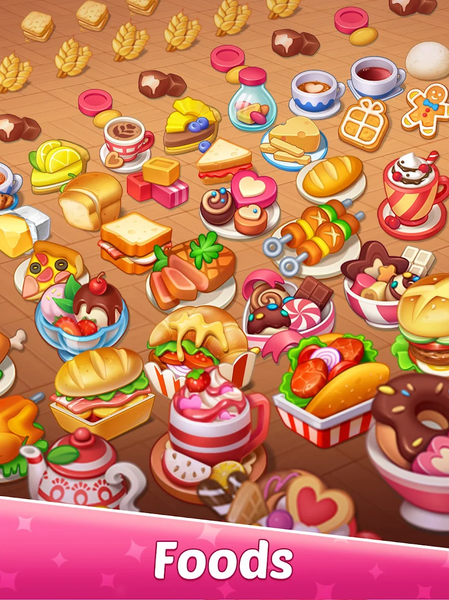 Merge Honey-Dream Design Game - Gameplay image of android game