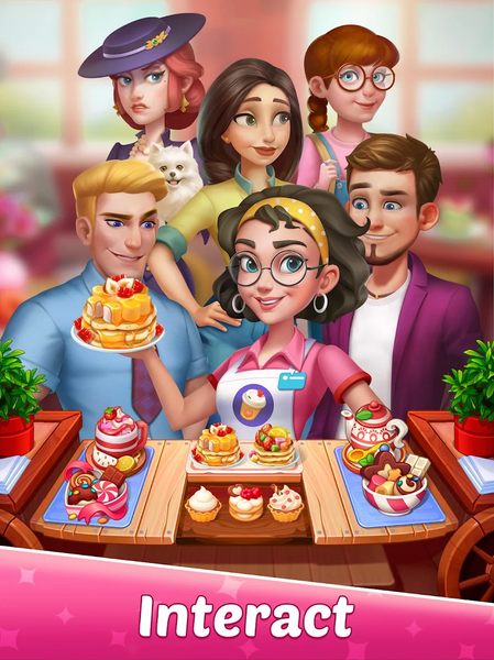 Merge Honey-Dream Design Game - Gameplay image of android game