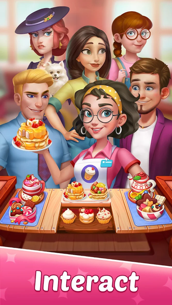 Merge Honey-Dream Design Game - Gameplay image of android game