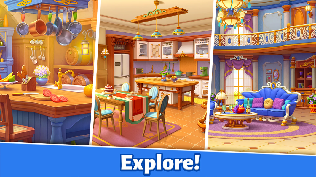 Merge Diner - Restaurant Games - عکس بازی موبایلی اندروید