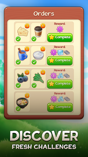 Merge Inn - Cafe Merge Game - عکس بازی موبایلی اندروید