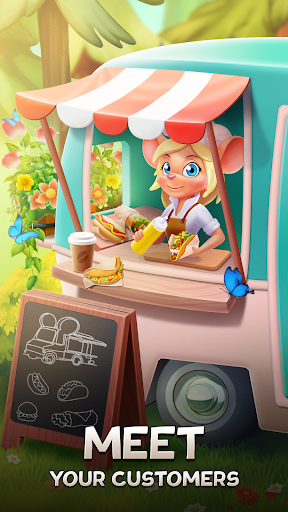 Merge Inn - Cafe Merge Game - عکس بازی موبایلی اندروید