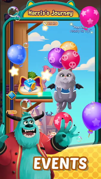 Monster Friends: Merge & Story - Gameplay image of android game