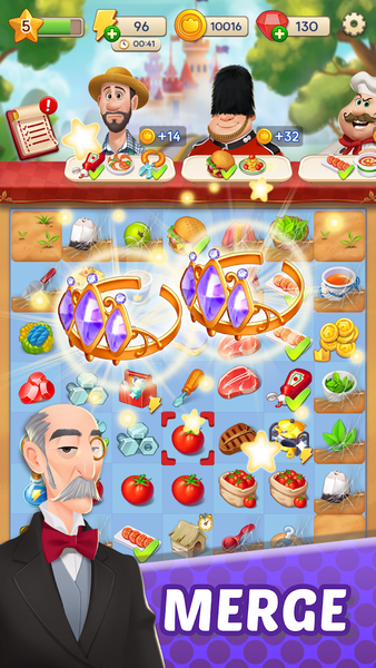 Queen’s Castle : Merge & Story - عکس بازی موبایلی اندروید