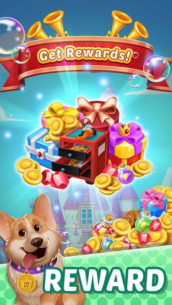 Queen’s Castle : Merge & Story - عکس بازی موبایلی اندروید