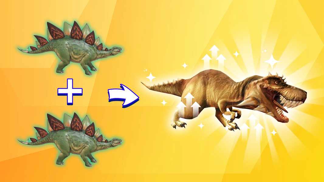 Merge Dinosaurs Battle Fight - عکس بازی موبایلی اندروید