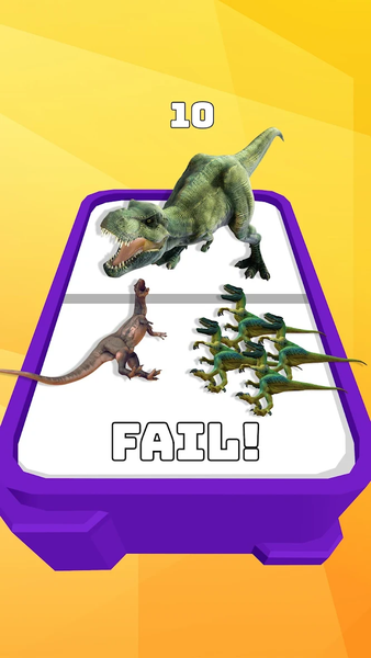 Merge Dinosaurs Battle Fight - عکس بازی موبایلی اندروید