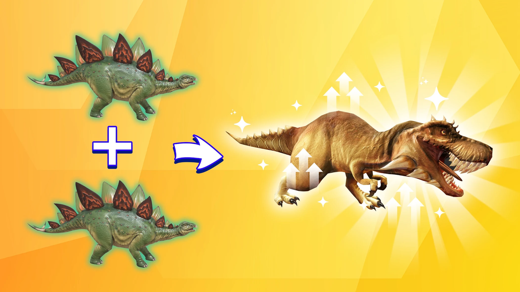Merge Dinosaurs Battle Fight - عکس بازی موبایلی اندروید