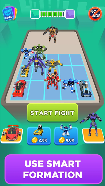 Merge Robot Master: Car Games - عکس بازی موبایلی اندروید