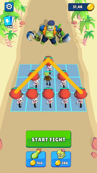 Merge Plants: Idle Zombies - عکس بازی موبایلی اندروید